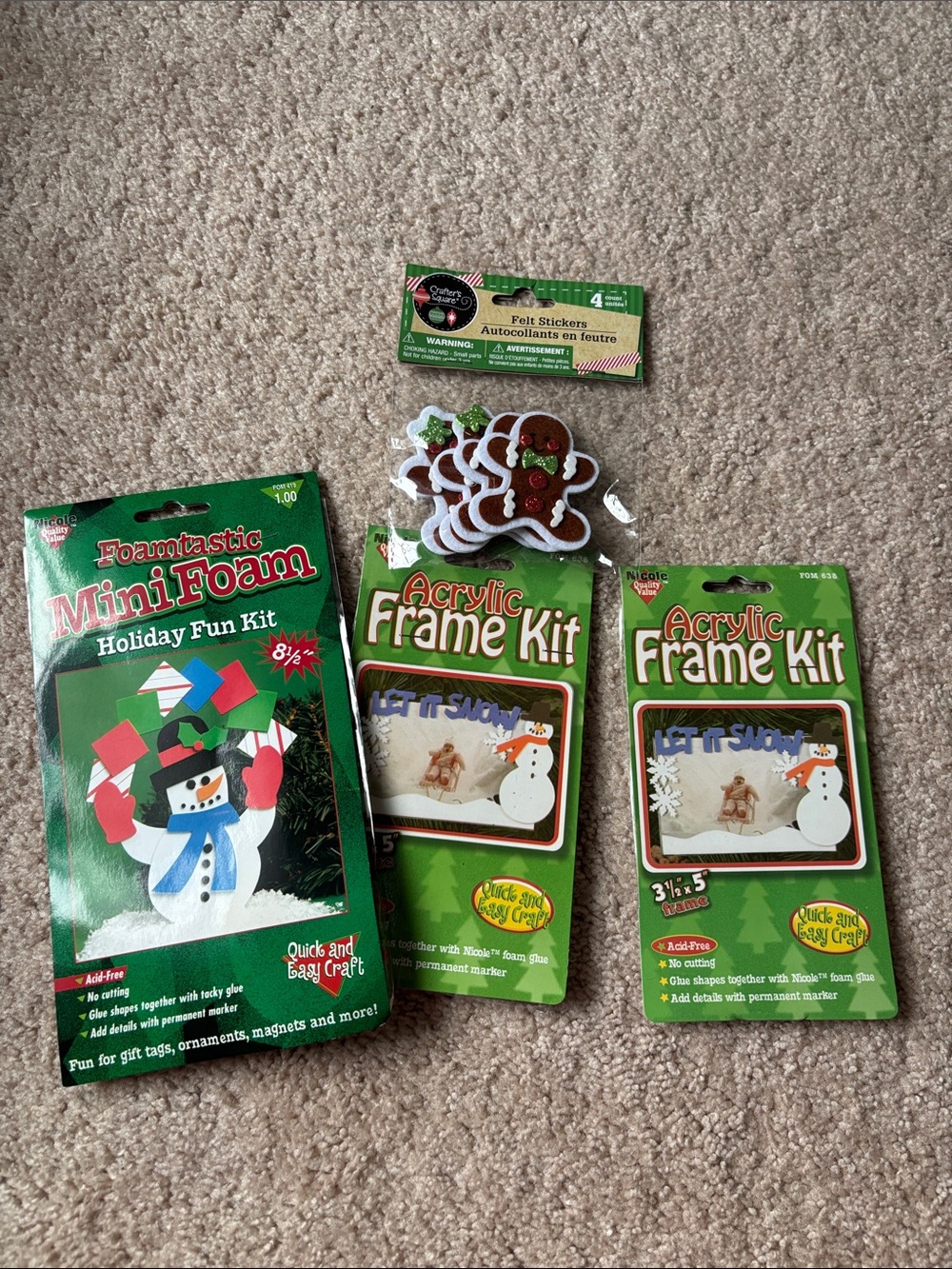 Nicole Holiday Craft Kits